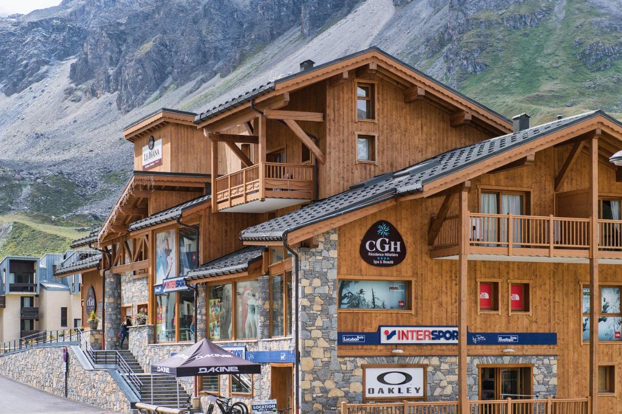 Cgh Residences & Spas Le Jhana Tignes Exterior foto